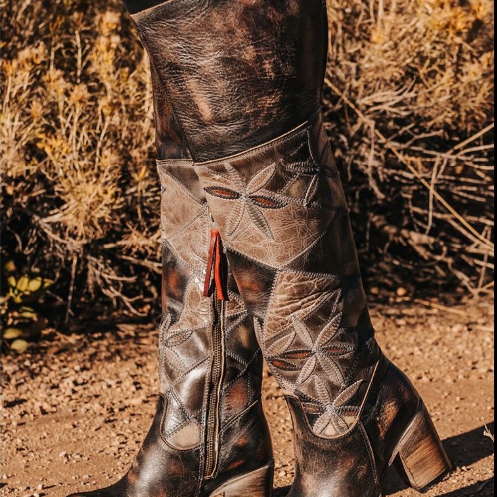 Freebird Betty Patchwork boots!